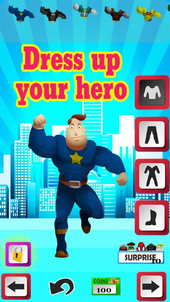 A Rise of the Amazing Action Superheroes Man of the Galaxy Free Game Screenshots