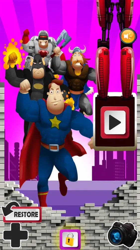 A Rise of the Amazing Action Superheroes Man of the Galaxy Free Game Screenshots