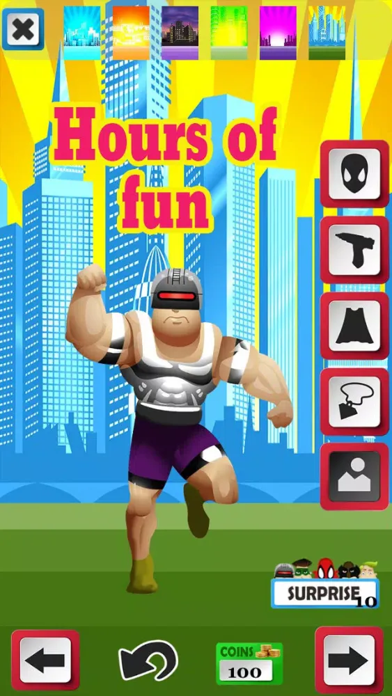 A Rise of the Amazing Action Superheroes Man of the Galaxy Free Game Screenshots