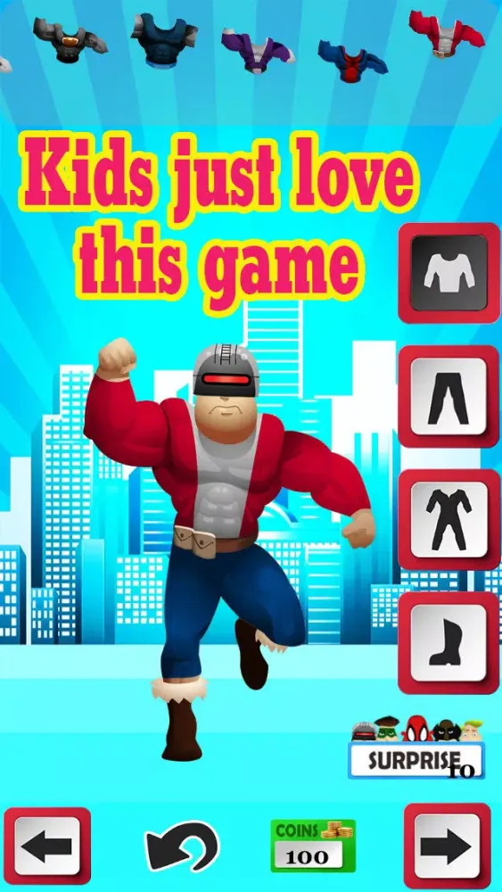 A Rise of the Amazing Action Superheroes Man of the Galaxy Free Game Screenshots