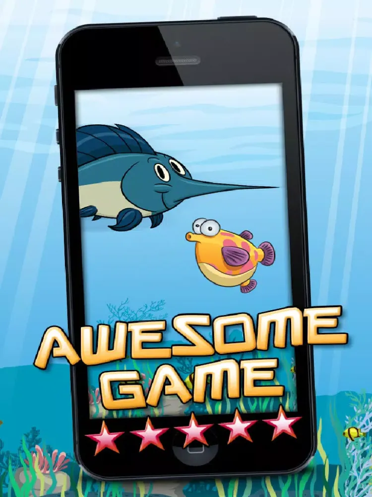 Скриншоты Kids Hungry Fish Game - Free Dolphin Version iPad 