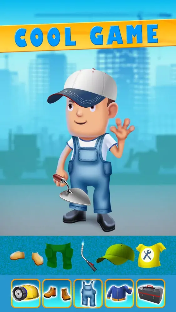 تصاویر Builder Boy - Dressing Up Game