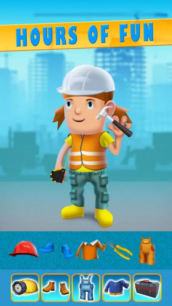 تصاویر Builder Boy - Dressing Up Game