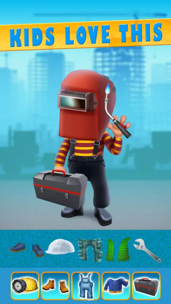 تصاویر Builder Boy - Dressing Up Game