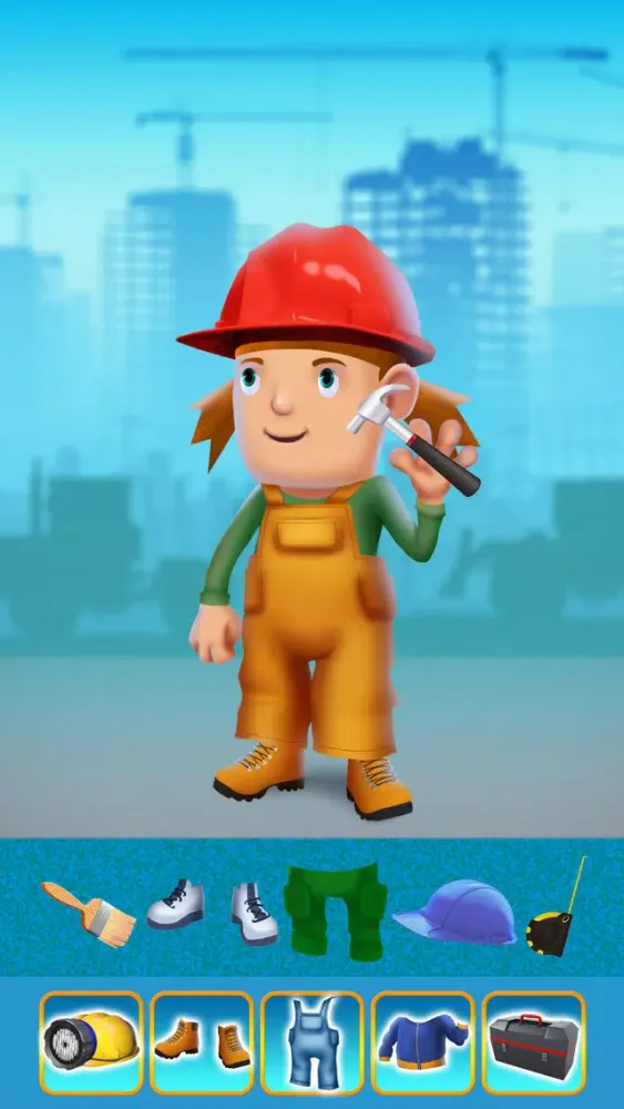 تصاویر Builder Boy - Dressing Up Game