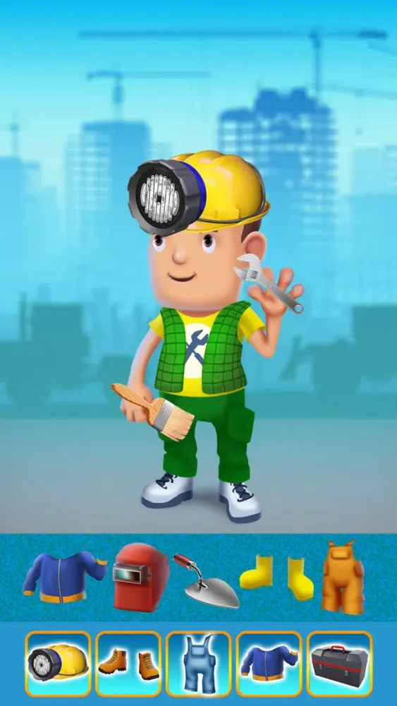 تصاویر Builder Boy - Dressing Up Game