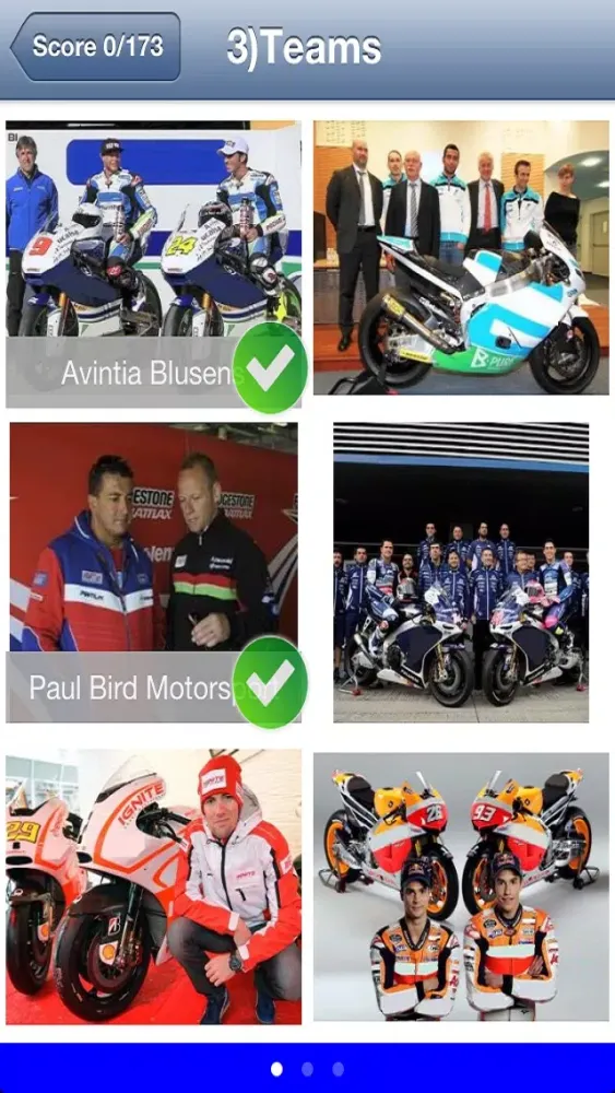 Motorcycle Quiz - Moto GP Edition Screenshots
