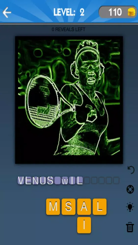 Captures d'écran de Guess the American Sporting Legends - Neon Edition