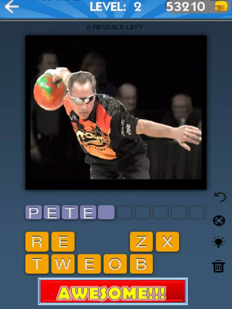 Bowling Quiz - Guess Who Legends And Heroes Fan Edition iPad  スクリーンショット