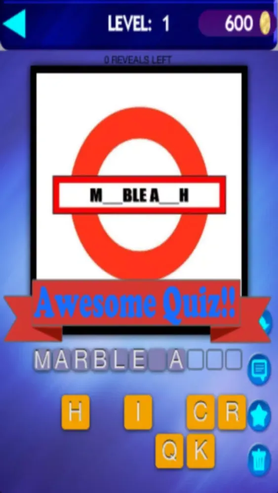 Capturas de tela do Guess The London Station - Underground Tube Edition - Free Version