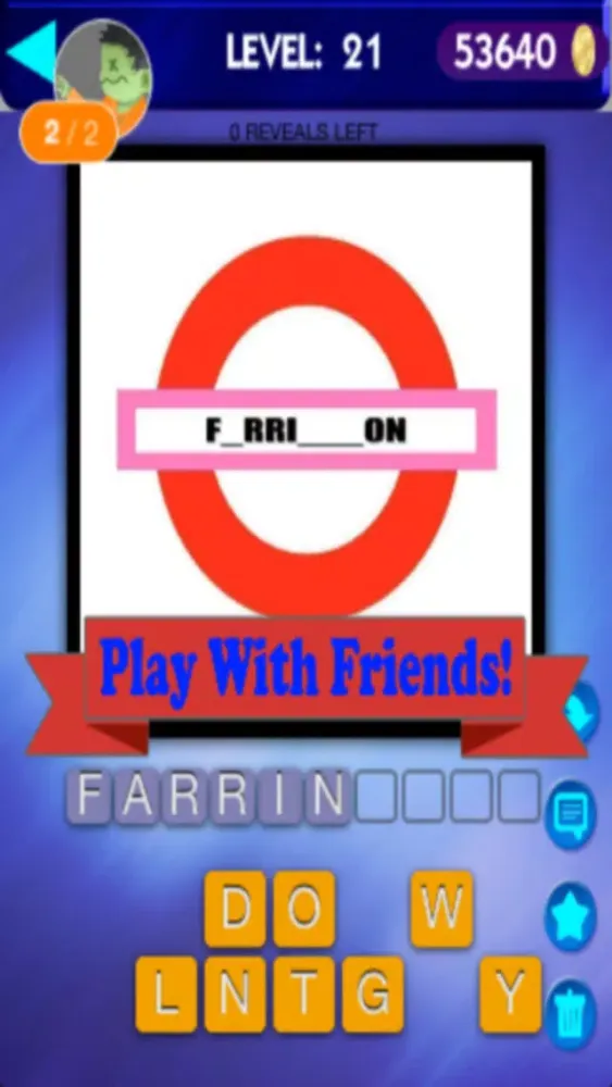 Capturas de tela do Guess The London Station - Underground Tube Edition - Free Version