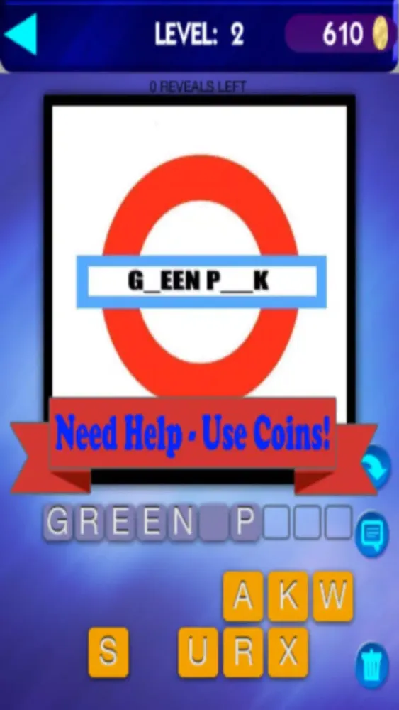 Capturas de tela do Guess The London Station - Underground Tube Edition - Free Version