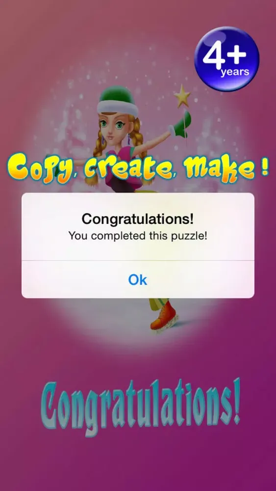 My Ice Skating Snow Princesses Draw And Copy Game - Free App 스크린샷