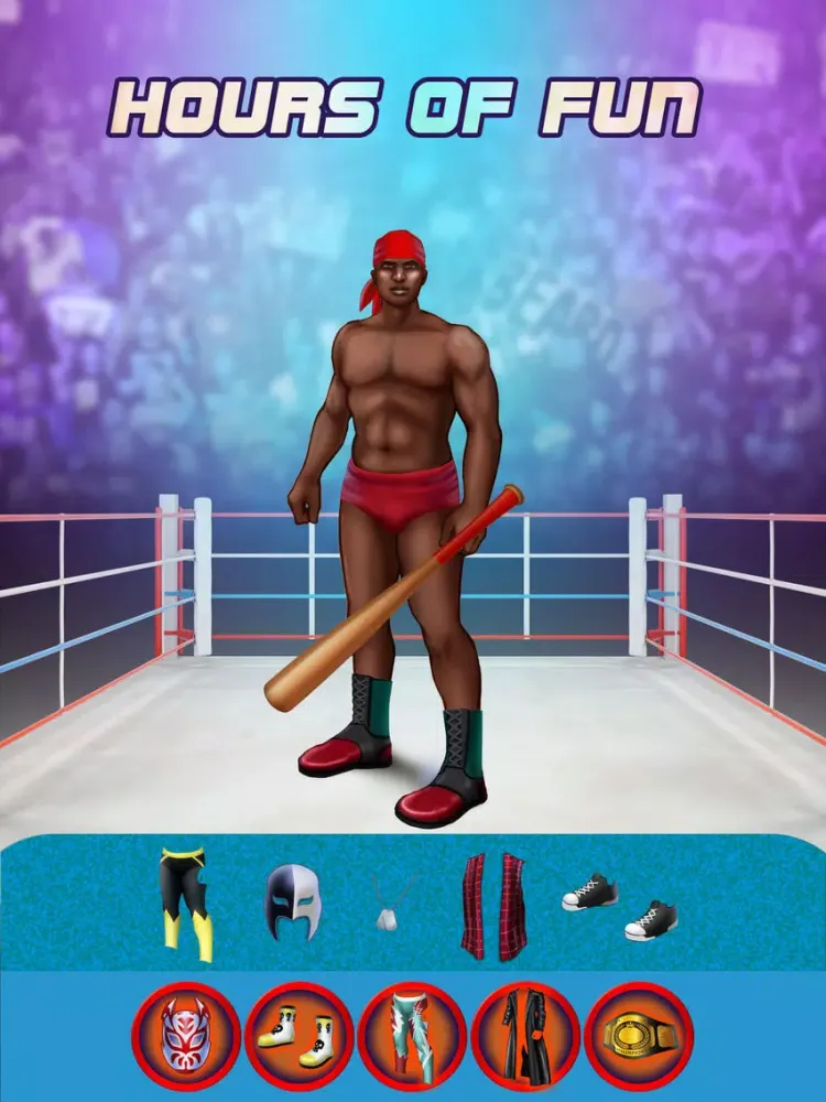 تصاویر A Top Power Wrestler Heroes Dress Up - My First Champion Wrestling Legends Builders Game - Free Apps iPad 