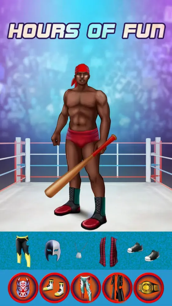 تصاویر A Top Power Wrestler Heroes Dress Up - My First Champion Wrestling Legends Builders Game - Free Apps