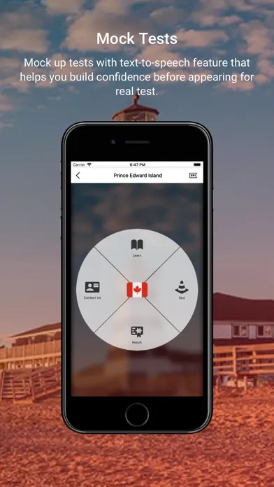Canadian Driving License Test应用截图