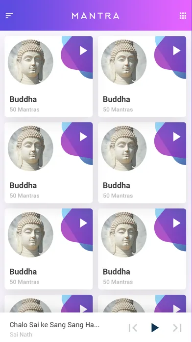 Capturas de tela do Divine Mantra
