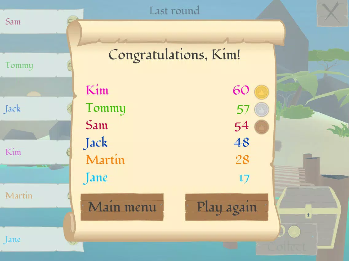 Pirate's Roulette iPad  স্ক্রিনশট