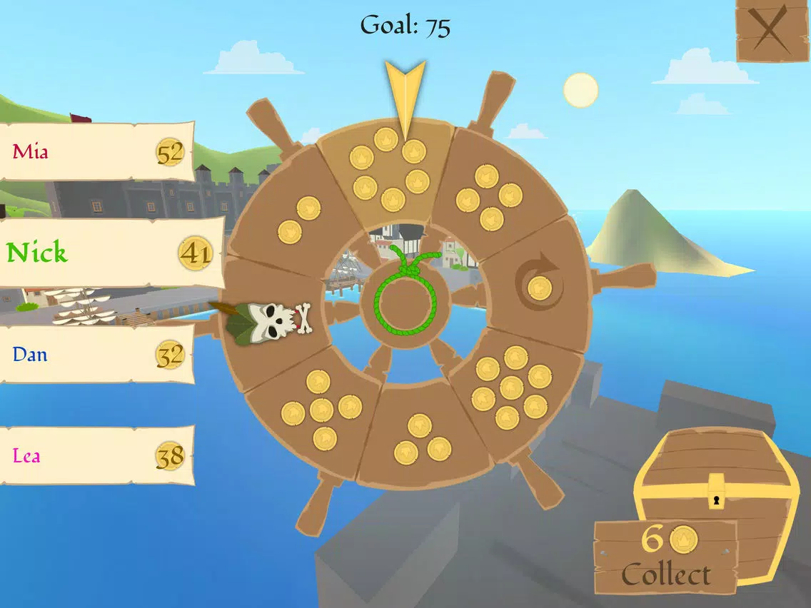Pirate's Roulette iPad  স্ক্রিনশট