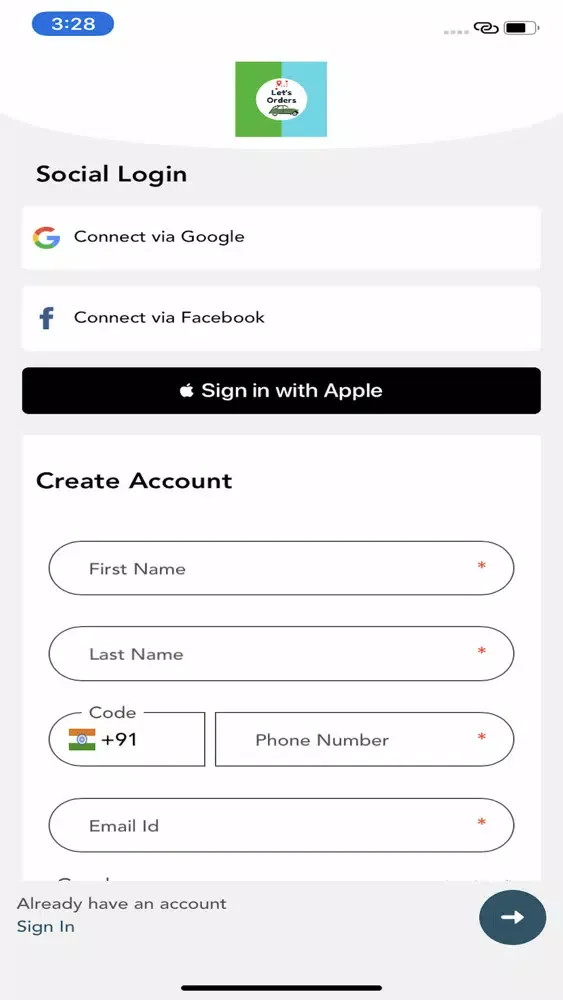 Скриншоты Let’s Orders Driver