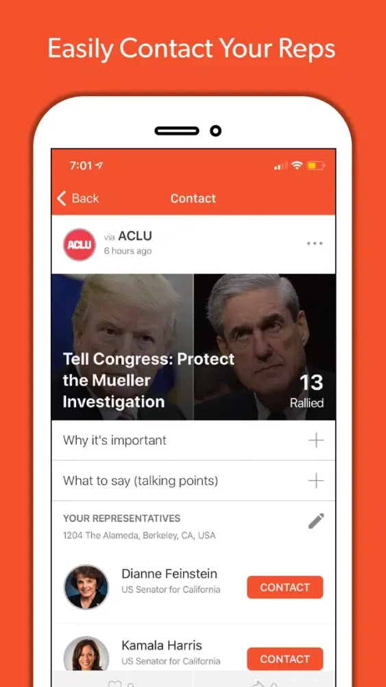 Rally: Activism Made Easy Screenshots