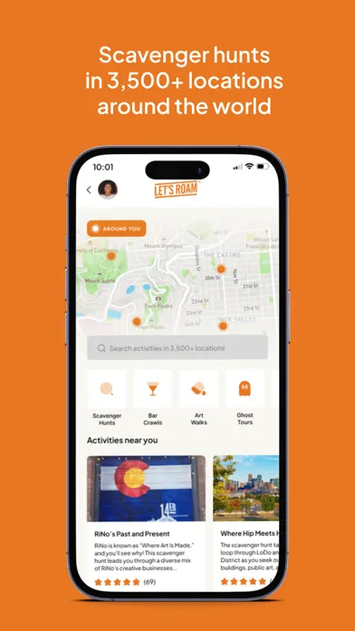 Let's Roam: Scavenger Hunts应用截图