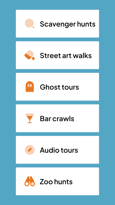 Let's Roam: Scavenger Hunts سکرین شاٹس