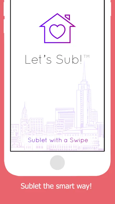 Captures d'écran de Let's Sub-Sublets with a Swipe