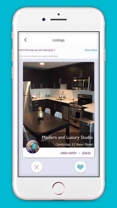 Captures d'écran de Let's Sub-Sublets with a Swipe