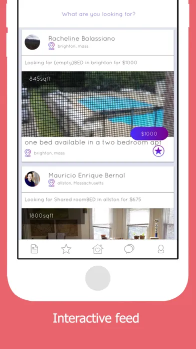 Captures d'écran de Let's Sub-Sublets with a Swipe