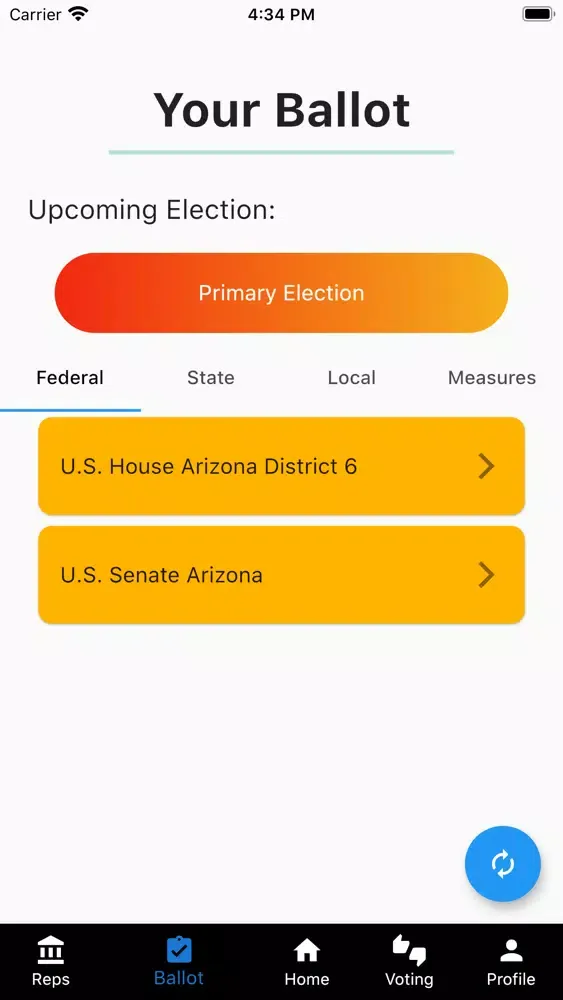 Скриншоты Let's Vote: Voting Made Easy