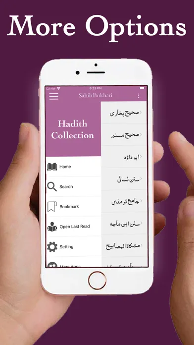 Capturas de pantalla de Hadith Collection English