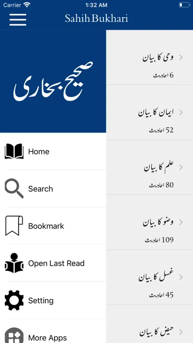 Sahih Bukhari Shareef Urdu স্ক্রিনশট