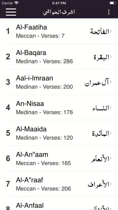 Tangkapan layar Ashraf ul Hawashi Tafseer Urdu