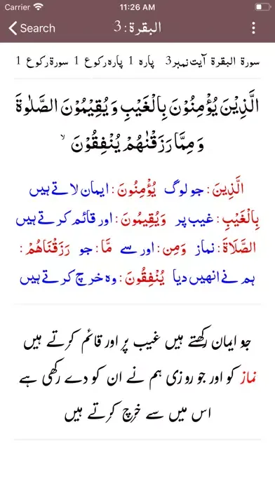 Mualim ul Irfan Tafseer Quran Ekran Görüntüleri