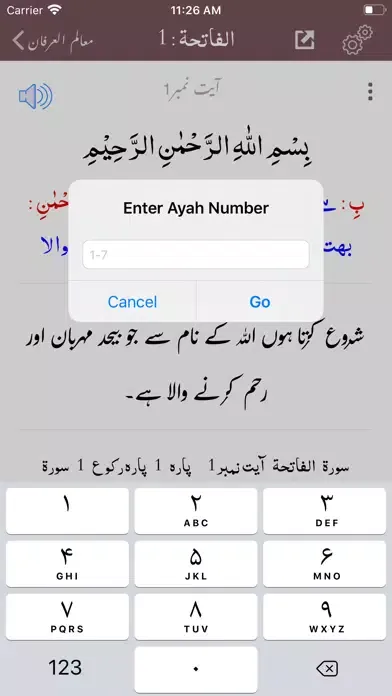 Mualim ul Irfan Tafseer Quran Ekran Görüntüleri