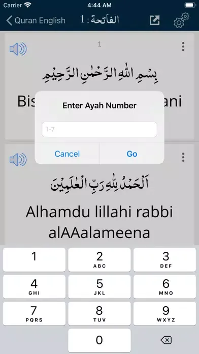 Captures d'écran de Quran Multi Translations