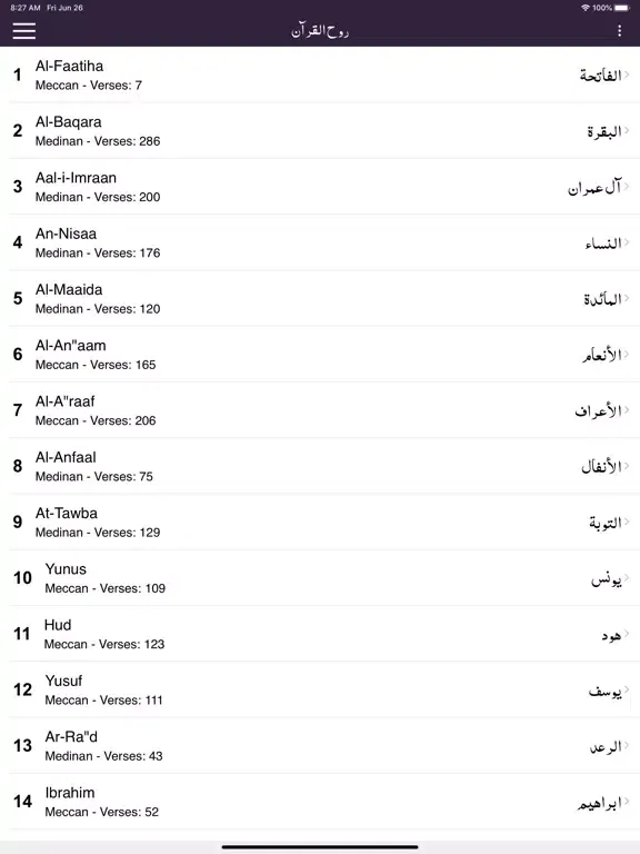 Capturas de pantalla de Ruh ul Quran | Tafseer | Urdu iPad 