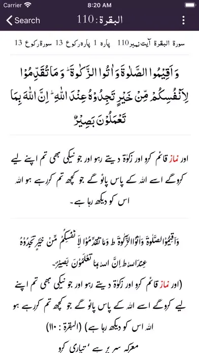 Capturas de pantalla de Ruh ul Quran | Tafseer | Urdu
