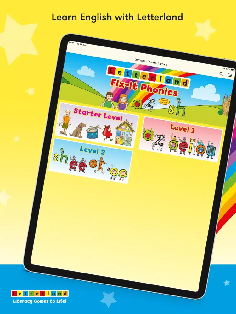 Letterland Fix-it Phonics iPad  Ekran Görüntüleri