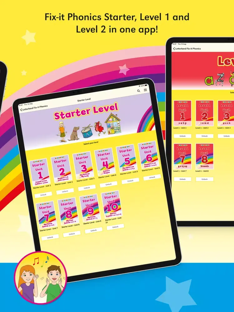Letterland Fix-it Phonics iPad  Ekran Görüntüleri