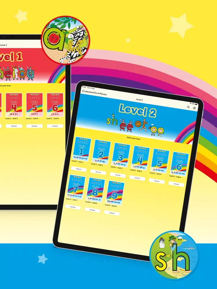 Letterland Fix-it Phonics iPad  Ekran Görüntüleri
