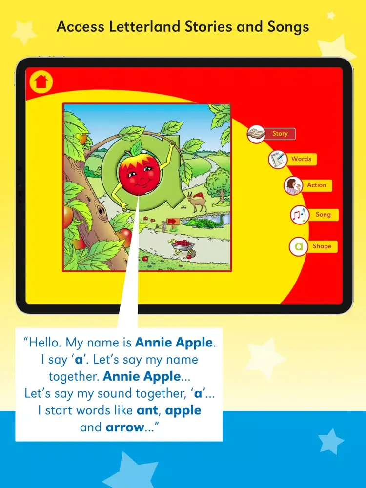 Letterland Fix-it Phonics iPad  Ekran Görüntüleri