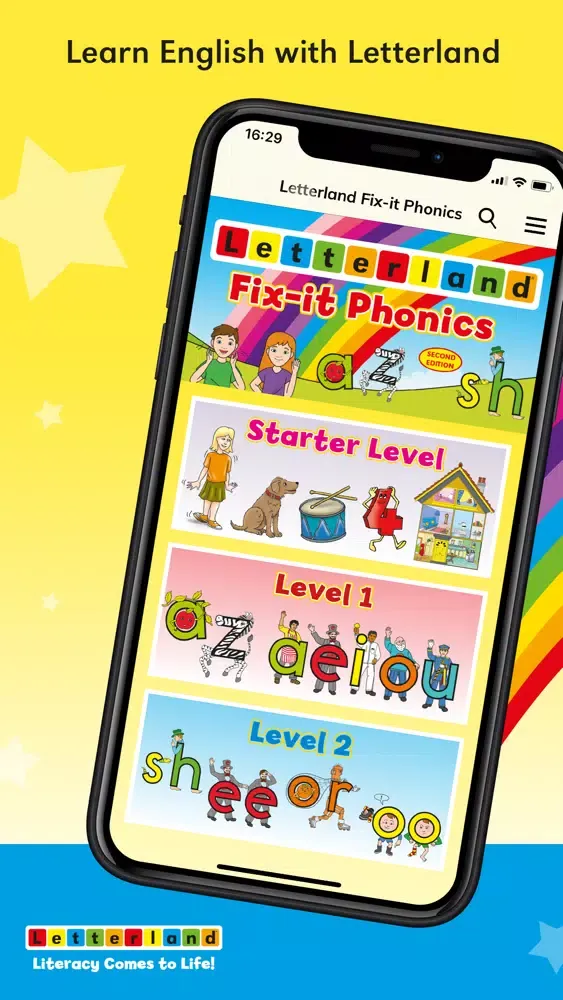 Letterland Fix-it Phonics Ekran Görüntüleri