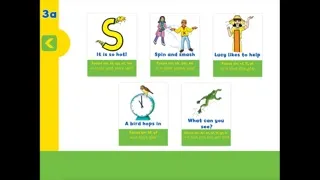 Tangkapan skrin Letterland Phonics Readers Set 3