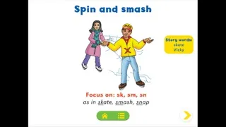 Tangkapan skrin Letterland Phonics Readers Set 3