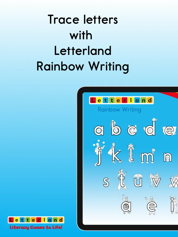 Letterland Rainbow Writing iPad  स्क्रीनशॉट