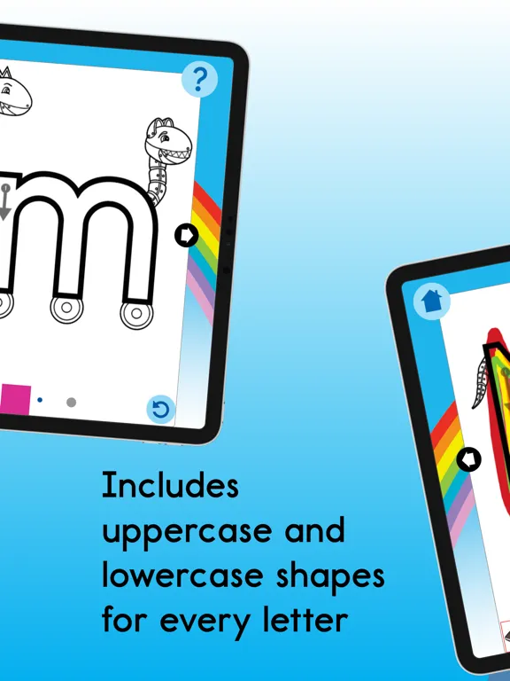 Letterland Rainbow Writing iPad  स्क्रीनशॉट