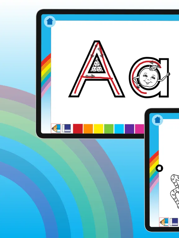 Letterland Rainbow Writing iPad  स्क्रीनशॉट