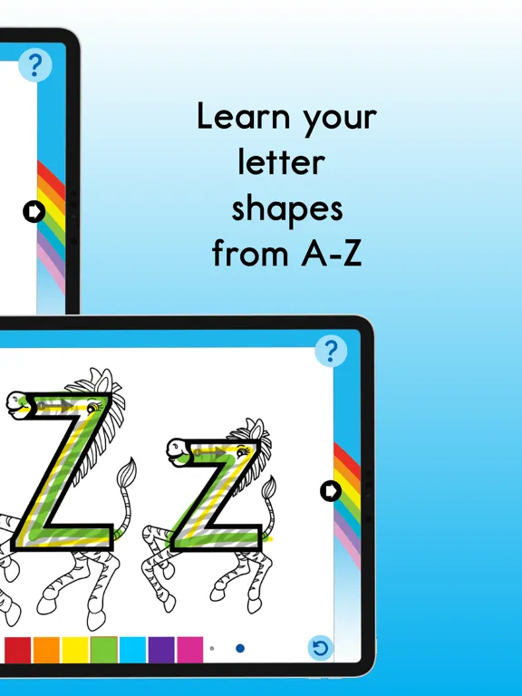 Letterland Rainbow Writing iPad  स्क्रीनशॉट